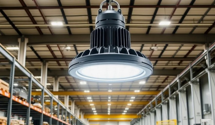 Промышленные потолочные LED светильники для производства